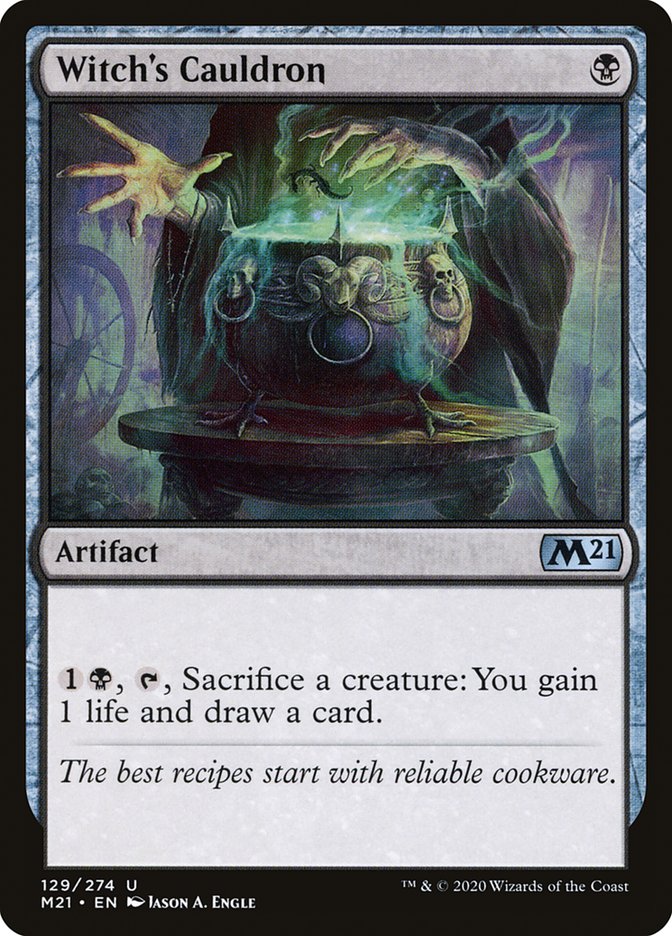 Witch's Cauldron [Core Set 2021] | Good Games Adelaide SA