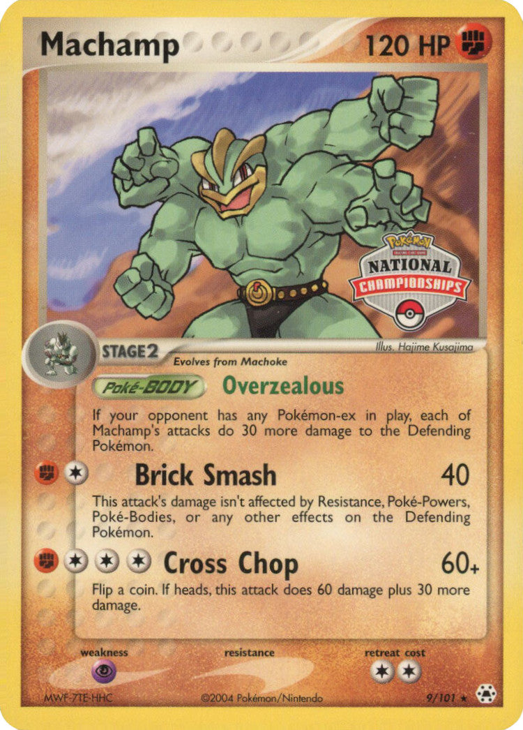 Machamp (9/101) (National Championships Promo) [EX: Hidden Legends] | Good Games Adelaide SA