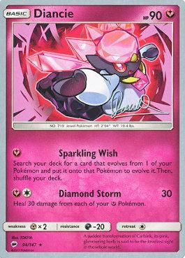 Diancie (94/147) (Infinite Force - Diego Cassiraga) [World Championships 2017] | Good Games Adelaide SA