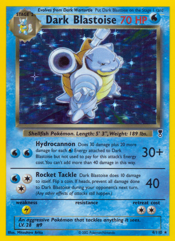 Dark Blastoise (4/110) [Legendary Collection] | Good Games Adelaide SA