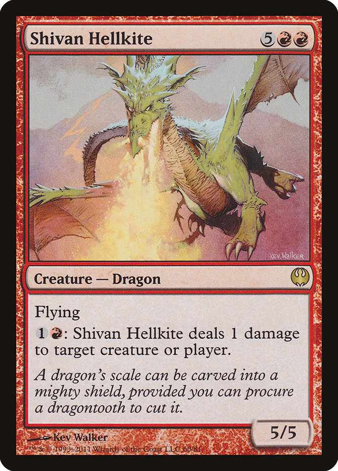 Shivan Hellkite [Duel Decks: Knights vs. Dragons] | Good Games Adelaide SA