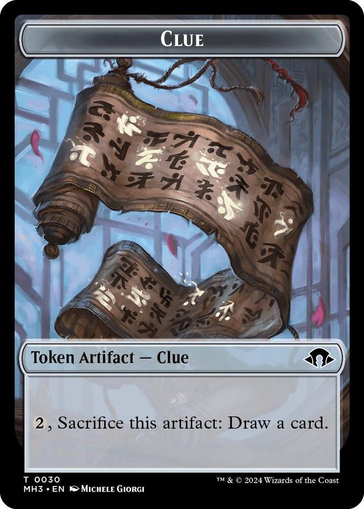 Clue Token 30 (Modern Horizons 3)  | Good Games Adelaide SA