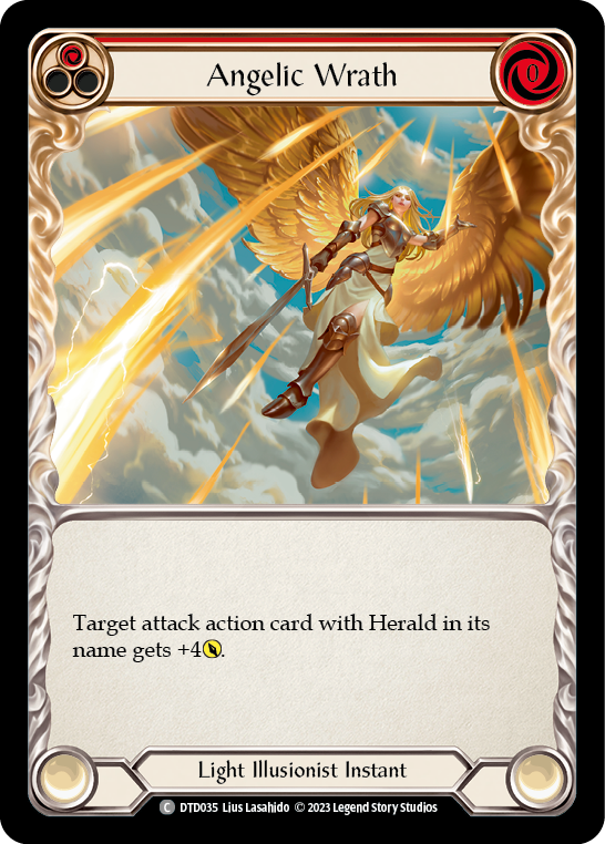 Angelic Wrath (Red) [DTD035] (Dusk Till Dawn) | Good Games Adelaide SA