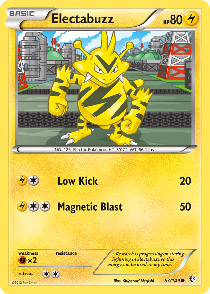 Electabuzz (53/149) [Black & White: Boundaries Crossed] | Good Games Adelaide SA