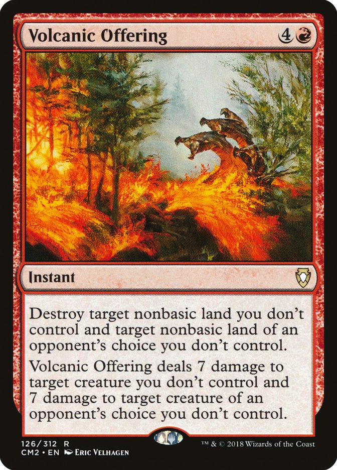 Volcanic Offering [Commander Anthology Volume II] | Good Games Adelaide SA