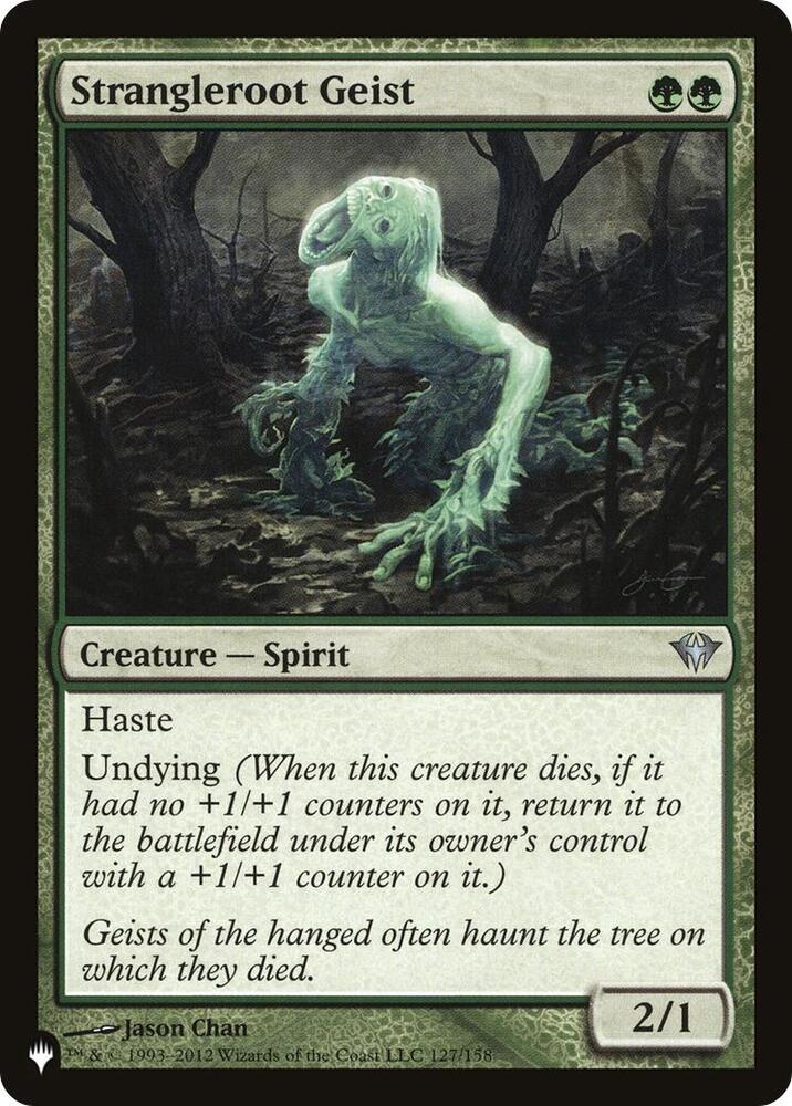 Strangleroot Geist DKA 127/158 (The List Reprints)  | Good Games Adelaide SA