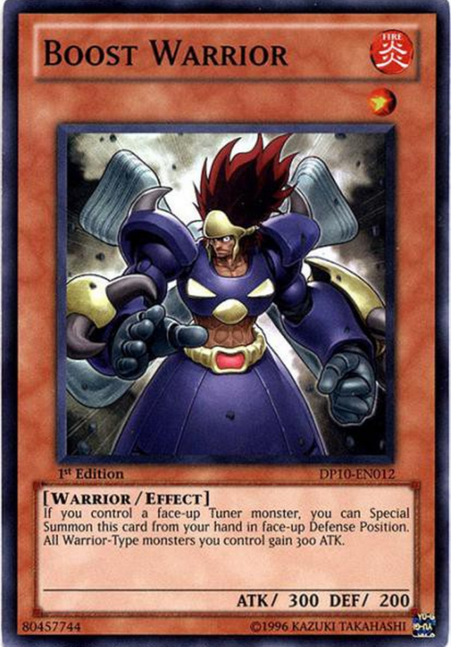Boost Warrior [DP10-EN012] Super Rare | Good Games Adelaide SA