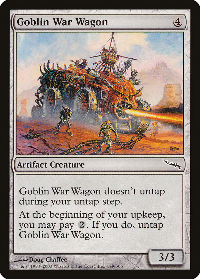 Goblin War Wagon [Mirrodin] | Good Games Adelaide SA
