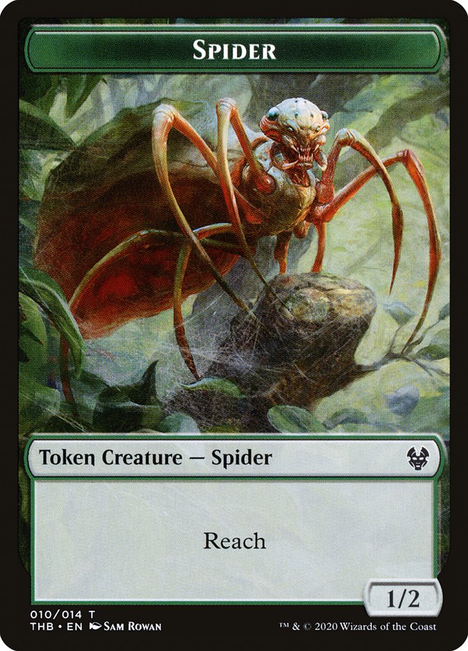 Spider Token [Theros Beyond Death] | Good Games Adelaide SA