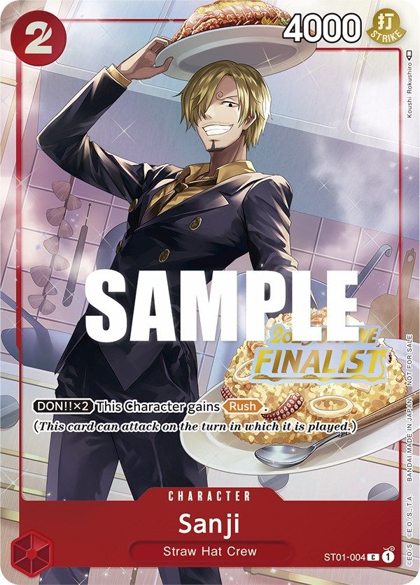 Sanji (Offline Regional 2023) [Finalist] [One Piece Promotion Cards] | Good Games Adelaide SA