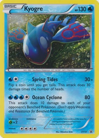 Kyogre (XY51) (Jumbo Card) [XY: Black Star Promos] | Good Games Adelaide SA