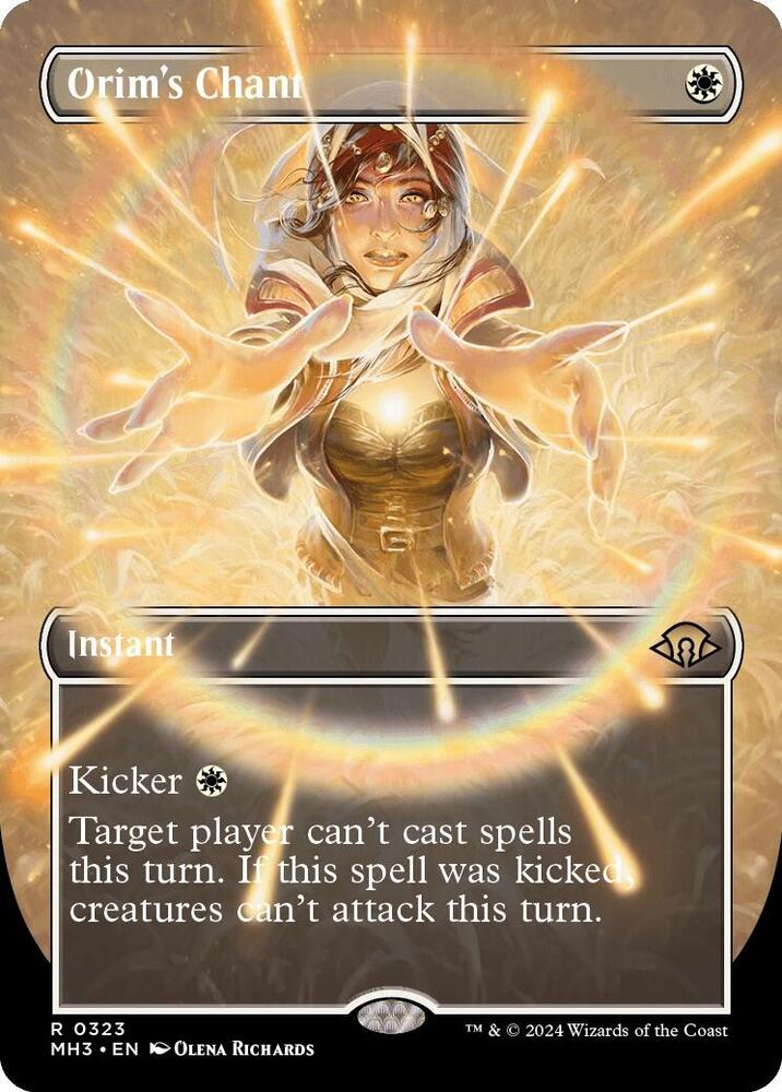 Orim's Chant 323/319 (Modern Horizons 3)  - Borderless | Good Games Adelaide SA