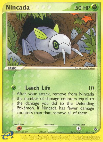 Nincada (68/97) [EX: Dragon] | Good Games Adelaide SA
