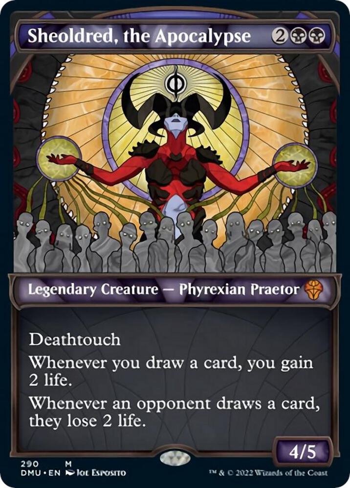 Sheoldred the Apocalypse Showcase 290 (Dominaria United)  | Good Games Adelaide SA