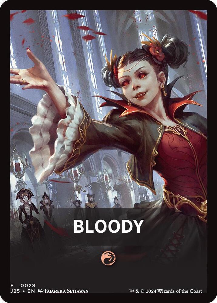 Bloody Theme Card 28 (Foundations Jumpstart)  | Good Games Adelaide SA