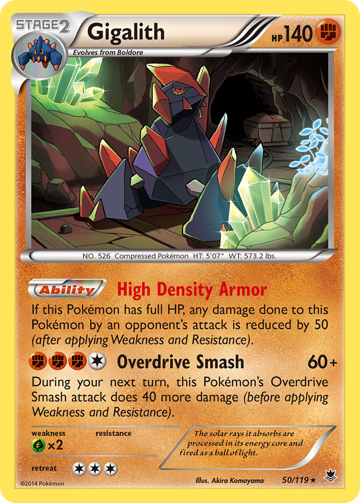 Gigalith (50/119) [XY: Phantom Forces] | Good Games Adelaide SA