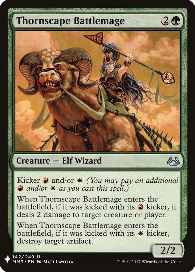 Thornscape Battlemage 142 (The List Reprints)  | Good Games Adelaide SA