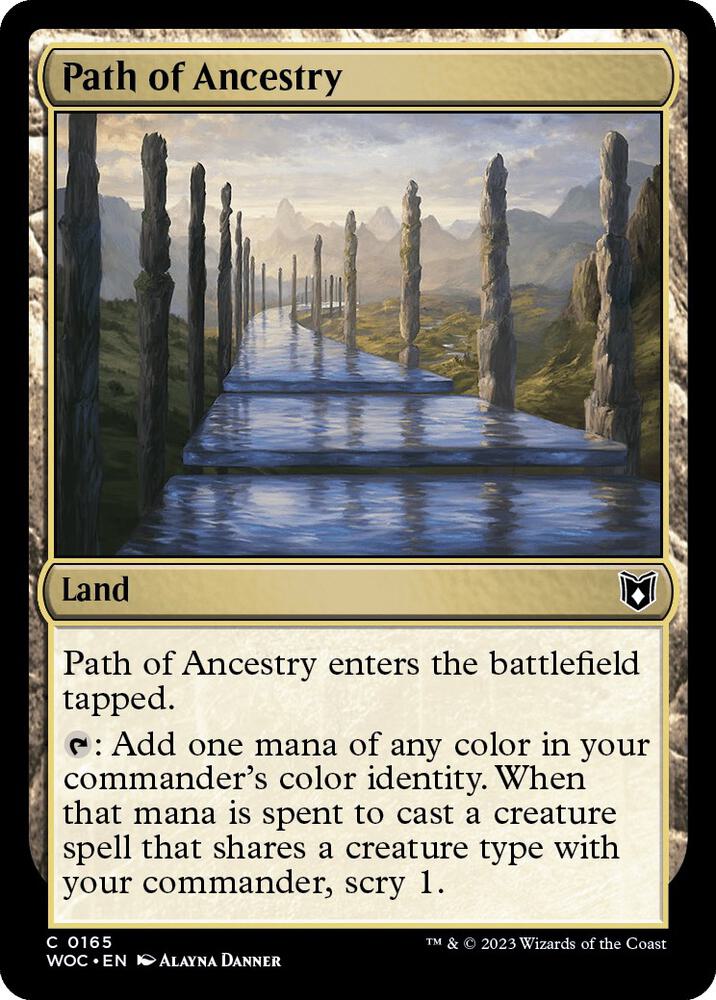 Path of Ancestry 165 (Commander: Wilds of Eldraine)  | Good Games Adelaide SA