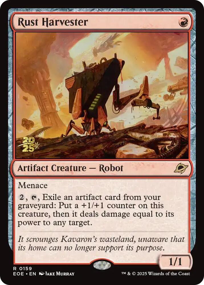 Rust Harvester 159 (Prerelease Cards)  - Foil | Good Games Adelaide SA