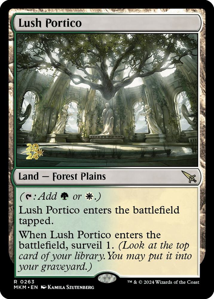 Lush Portico 263 (Prerelease Cards)  - Foil | Good Games Adelaide SA