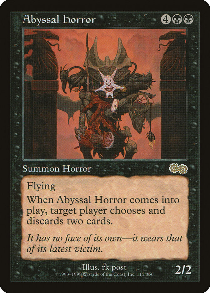Abyssal Horror [Urza's Saga] | Good Games Adelaide SA