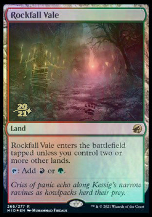 Rockfall Vale [Innistrad: Midnight Hunt Prerelease Promos] | Good Games Adelaide SA