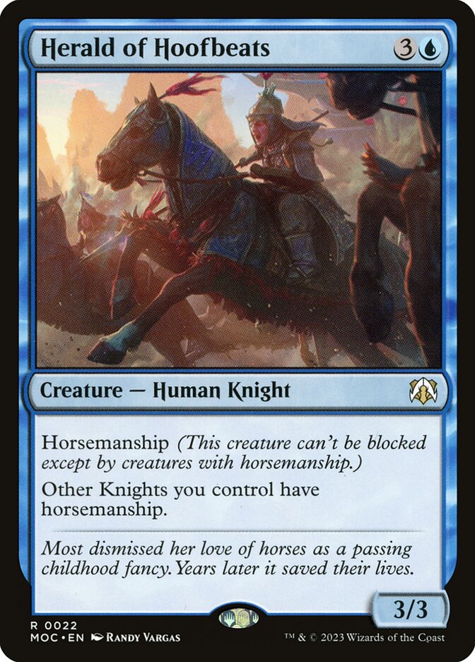 Herald of Hoofbeats 22 (Commander: March of the Machine)  | Good Games Adelaide SA