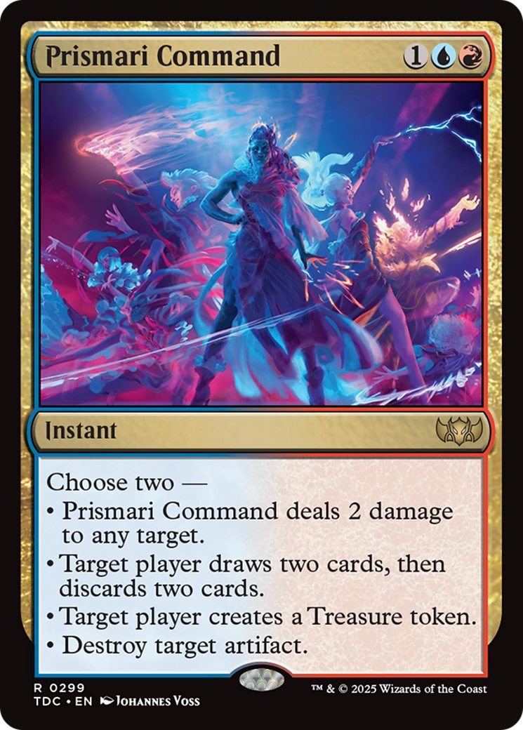 Prismari Command [Tarkir: Dragonstorm Commander] | Good Games Adelaide SA