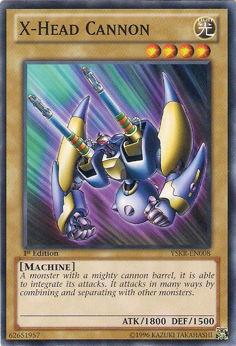 X-Head Cannon [YSKR-EN008] Common | Good Games Adelaide SA