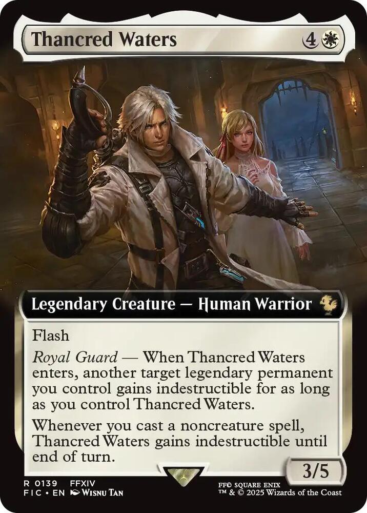 Thancred Waters  139 (Commander: FINAL FANTASY)  - Foil | Good Games Adelaide SA