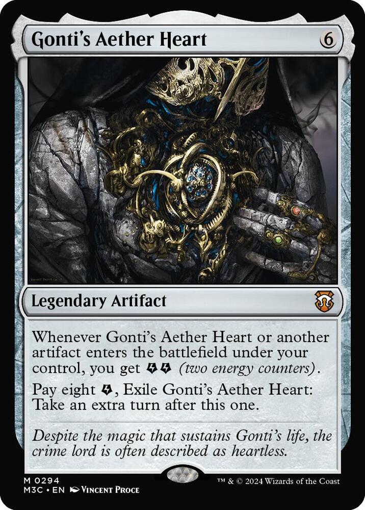 Gonti's Aether Heart 294/411 (Commander: Modern Horizons 3)  - Ripple Foil | Good Games Adelaide SA