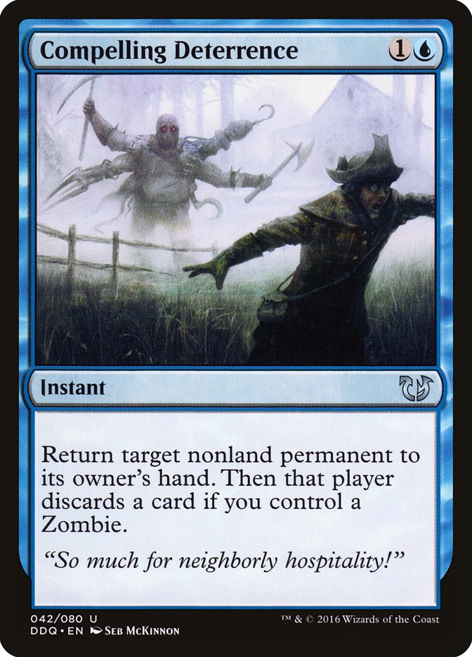 Compelling Deterrence [Duel Decks: Blessed vs. Cursed] | Good Games Adelaide SA
