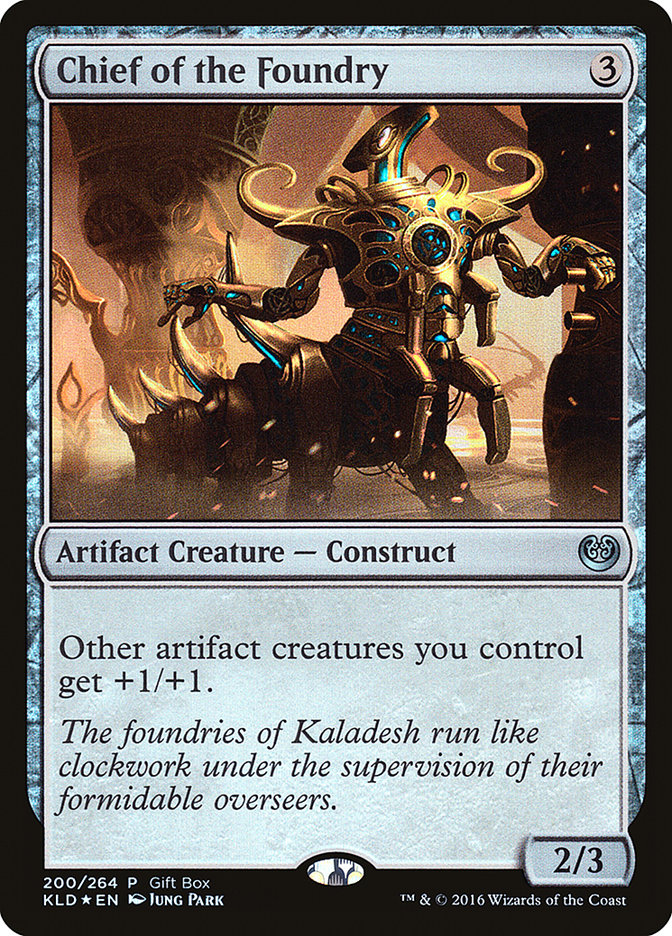 Chief of the Foundry [Kaladesh Promos] | Good Games Adelaide SA