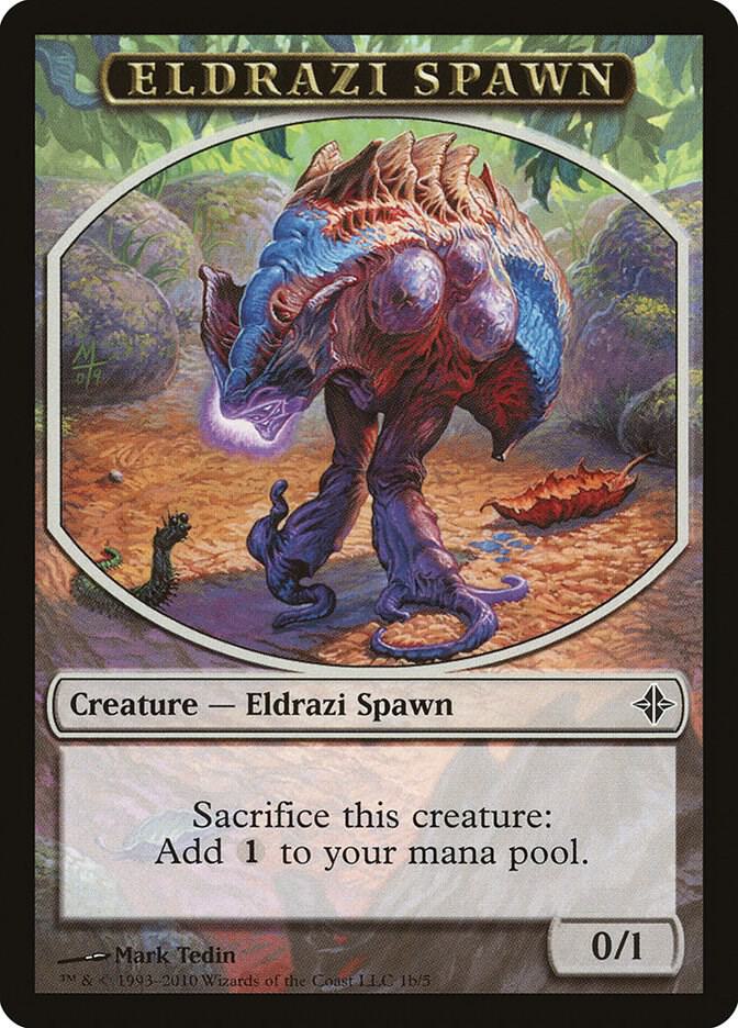 Eldrazi Spawn Token 1b 1b (Rise of the Eldrazi)  | Good Games Adelaide SA