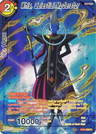 Whis, Celestial Moderator (BT9-096) [Collector's Selection Vol. 2] | Good Games Adelaide SA