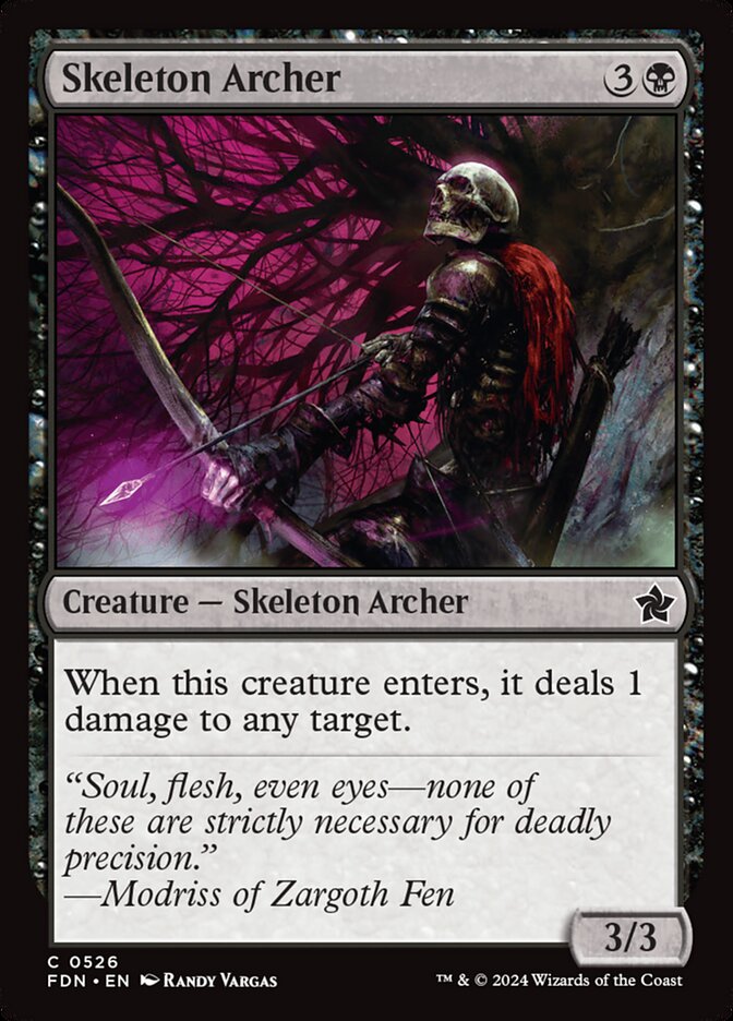 Skeleton Archer 526 (Foundations)  | Good Games Adelaide SA