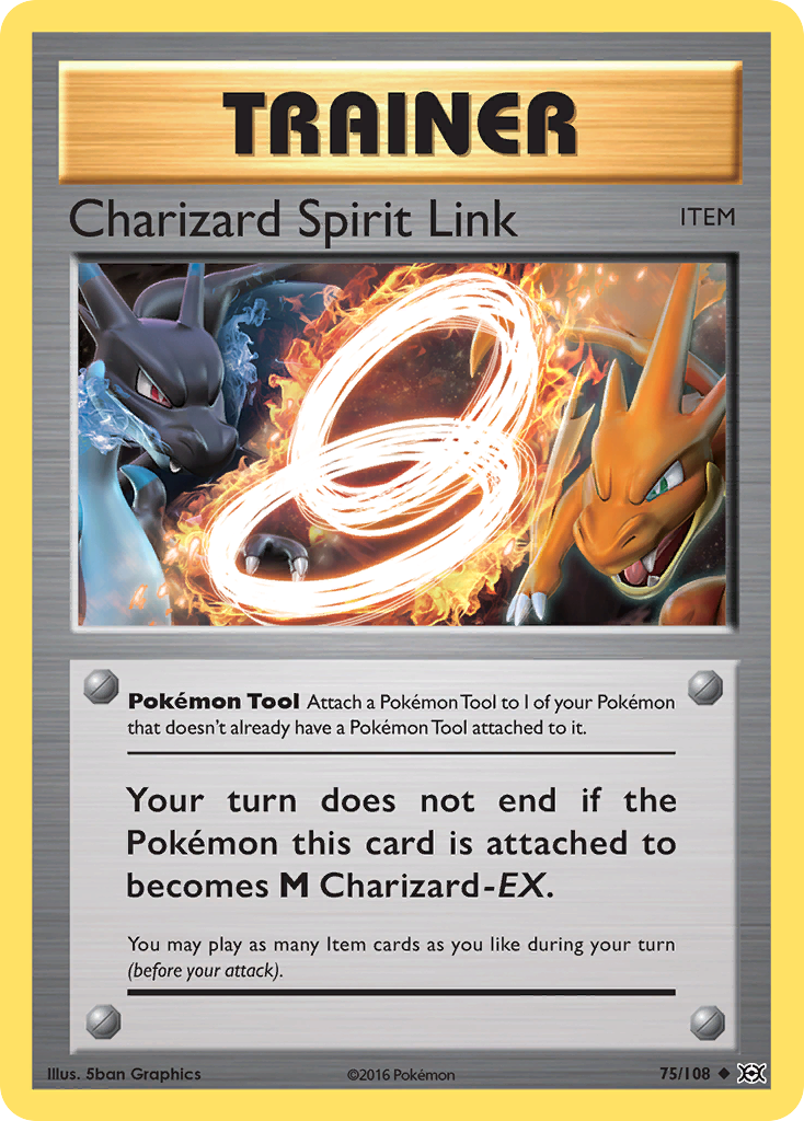 Charizard Spirit Link (75/108) [XY: Evolutions] | Good Games Adelaide SA