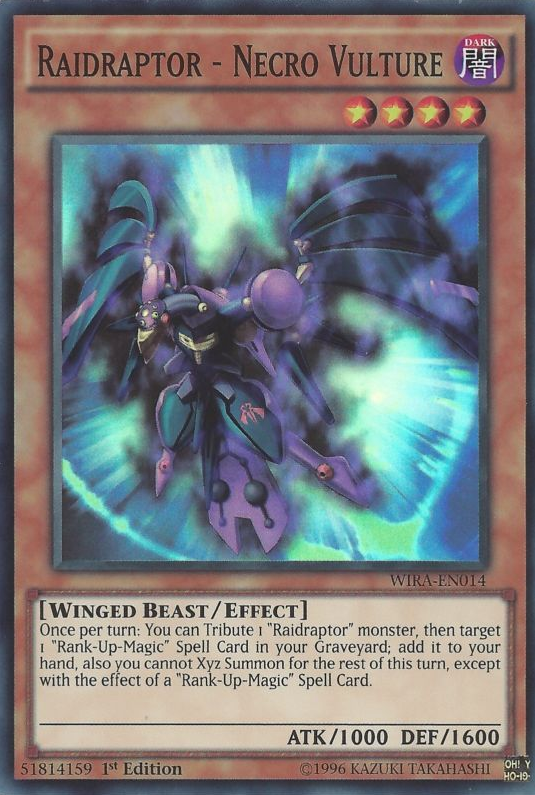 Raidraptor - Necro Vulture [WIRA-EN014] Super Rare | Good Games Adelaide SA
