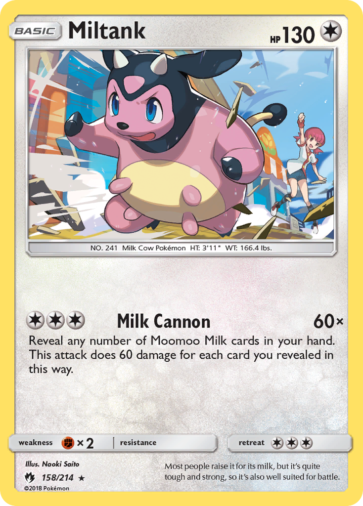 Miltank (158/214) [Sun & Moon: Lost Thunder] | Good Games Adelaide SA