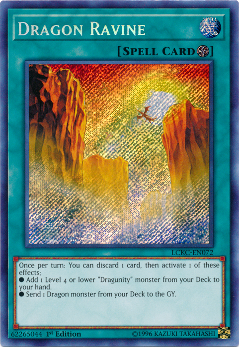 Dragon Ravine [LCKC-EN072] Secret Rare | Good Games Adelaide SA