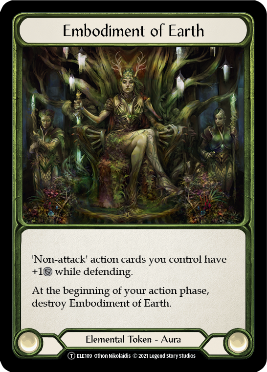 Embodiment of Earth // Shiver [U-ELE109 // U-ELE033] (Tales of Aria Unlimited)  Unlimited Normal | Good Games Adelaide SA