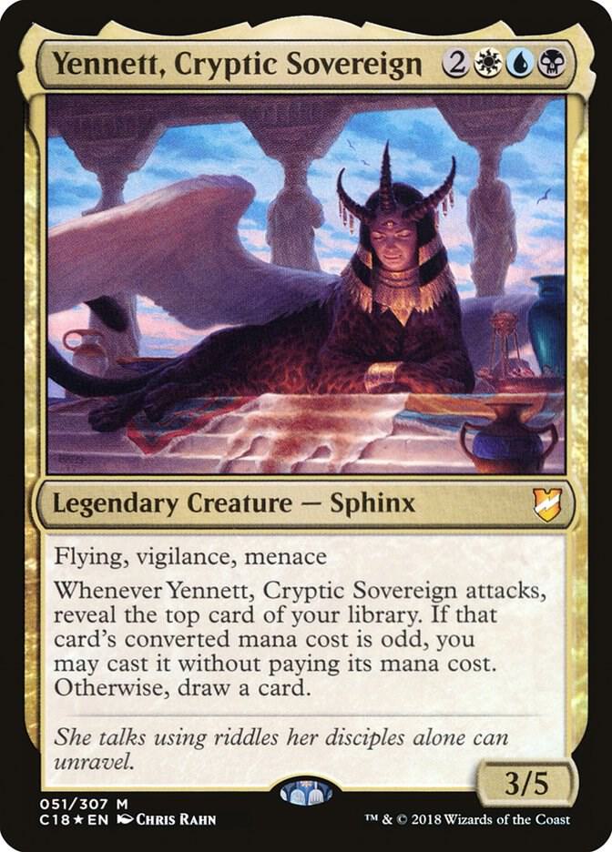 Yennett, Cryptic Sovereign 51 (Commander 2018)  - Foil | Good Games Adelaide SA