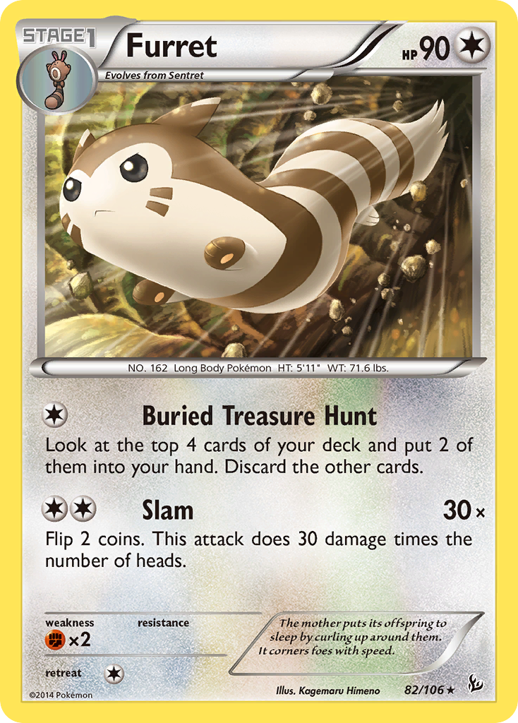 Furret (82/106) [XY: Flashfire] | Good Games Adelaide SA