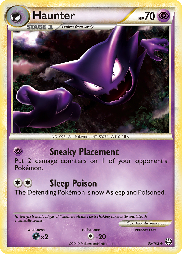 Haunter (35/102) [HeartGold & SoulSilver: Triumphant] | Good Games Adelaide SA