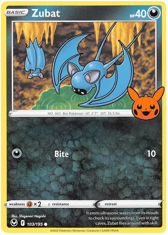 Zubat 103/195 (Trick or Trade BOOster Bundle 2023)  | Good Games Adelaide SA
