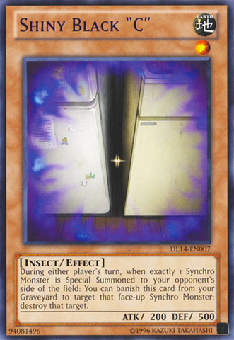 Shiny Black "C" (Purple) [DL14-EN007] Rare | Good Games Adelaide SA