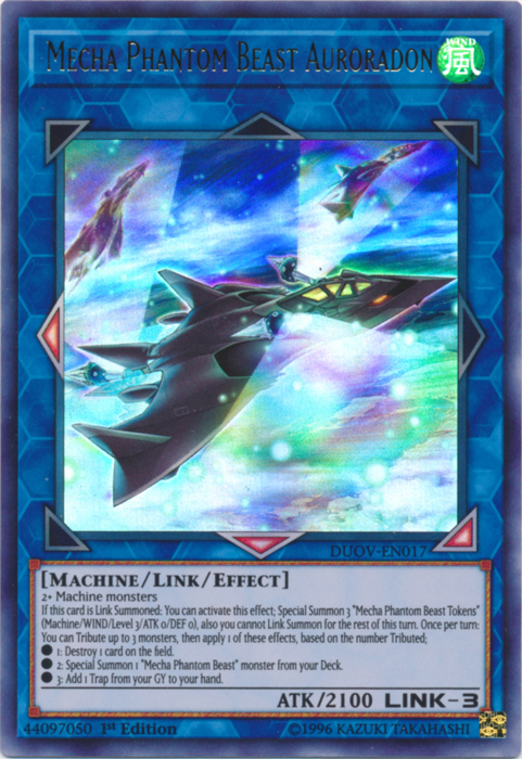 Mecha Phantom Beast Auroradon [DUOV-EN017] Ultra Rare | Good Games Adelaide SA