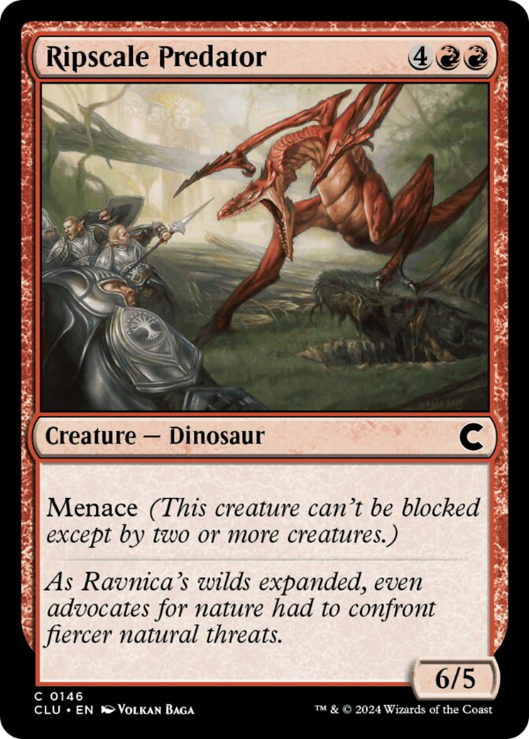 Ripscale Predator [Ravnica: Clue Edition] | Good Games Adelaide SA