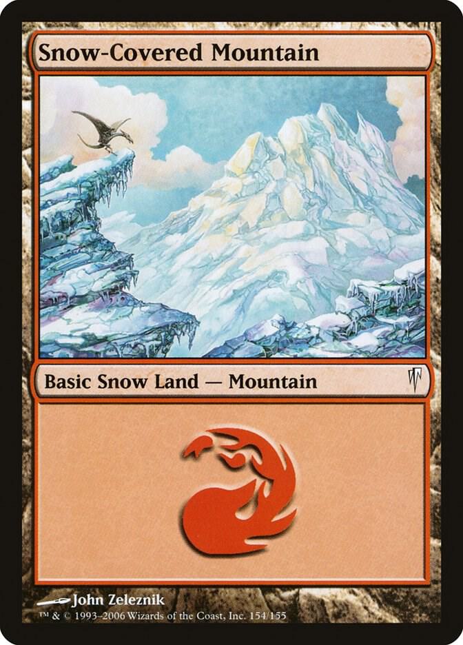 Snow Covered Mountain 154 (Coldsnap)  | Good Games Adelaide SA