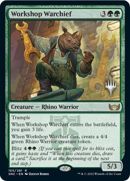Workshop Warchief 165 (Promo Pack: Streets of New Capenna)  | Good Games Adelaide SA